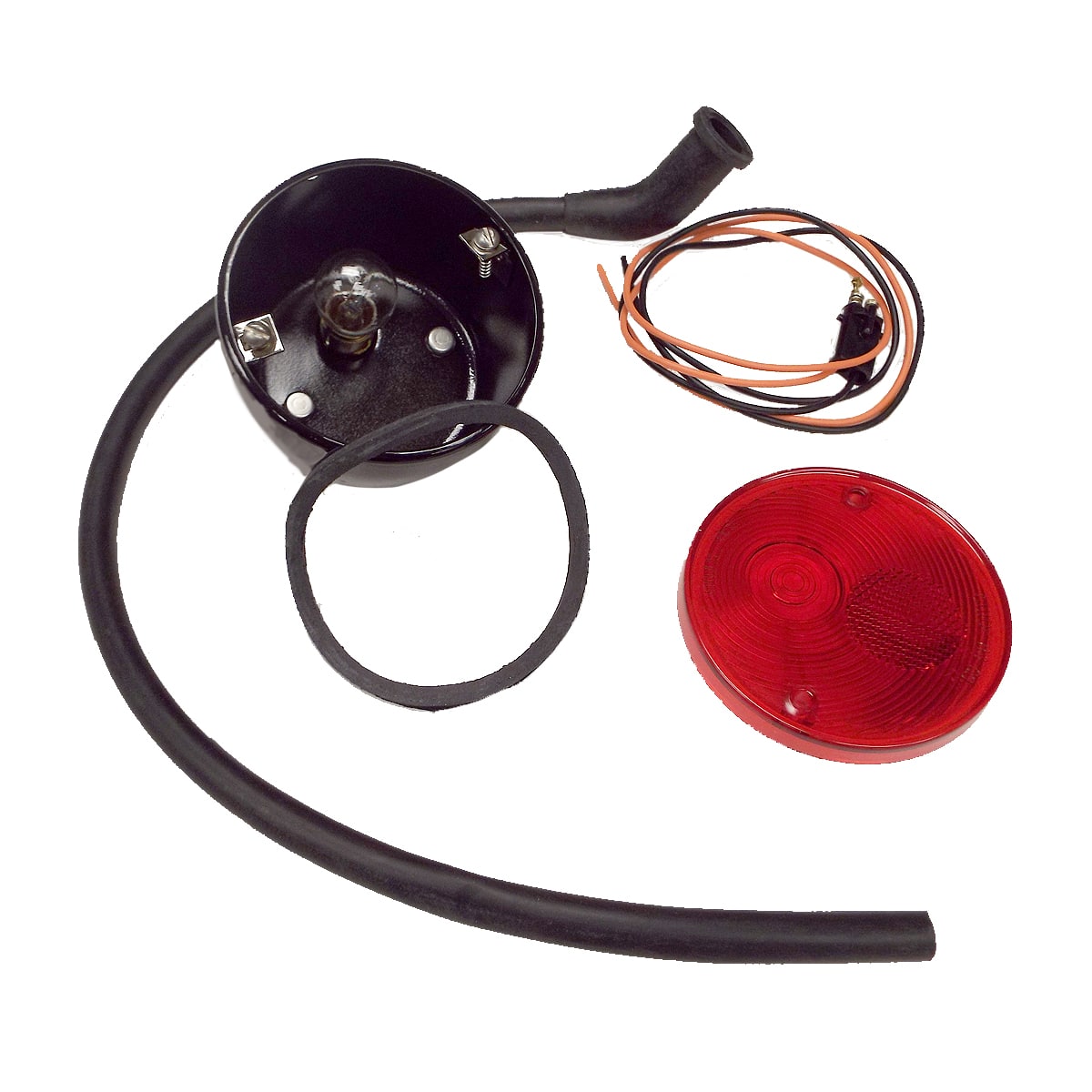 1960-1966 Complete Stepside Taillight Red Lens Chevrolet and GMC Pickup Truck