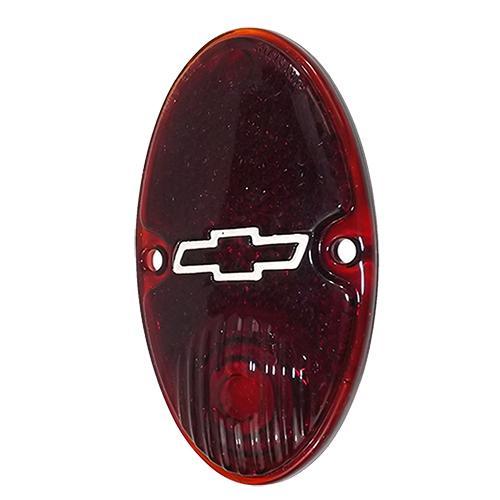 1934-1939 Taillight Lens Pickup Panel/Suburban with Double Doors Red Glass Chevrolet Pickup and Big Truck
