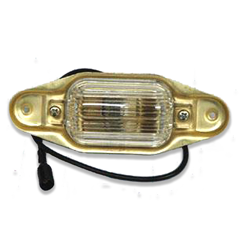 1967-1972 License Light Assembly Rear Chevrolet and GMC Pickup Truck