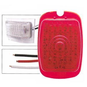 1940-1953 Taillight Lens LED Red Lens and Clear Licence Lens Chevrolet and GMC Pickup and Big Truck