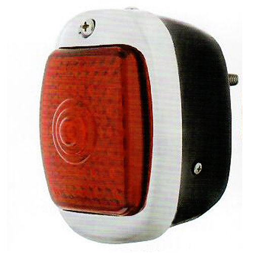 1940-1953 Taillight Lens LED Black Housing Right Chevrolet and GMC Pickup and Big Truck