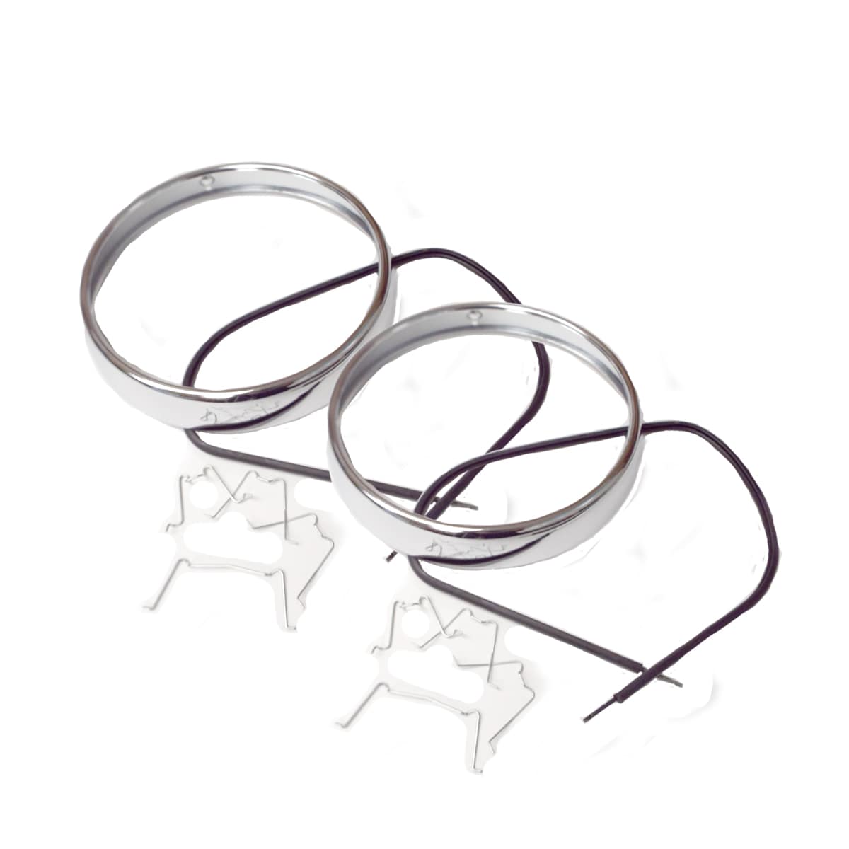 1941-1946 Chrome Head Light Ring Set Chevrolet and GMC Pickup Truck