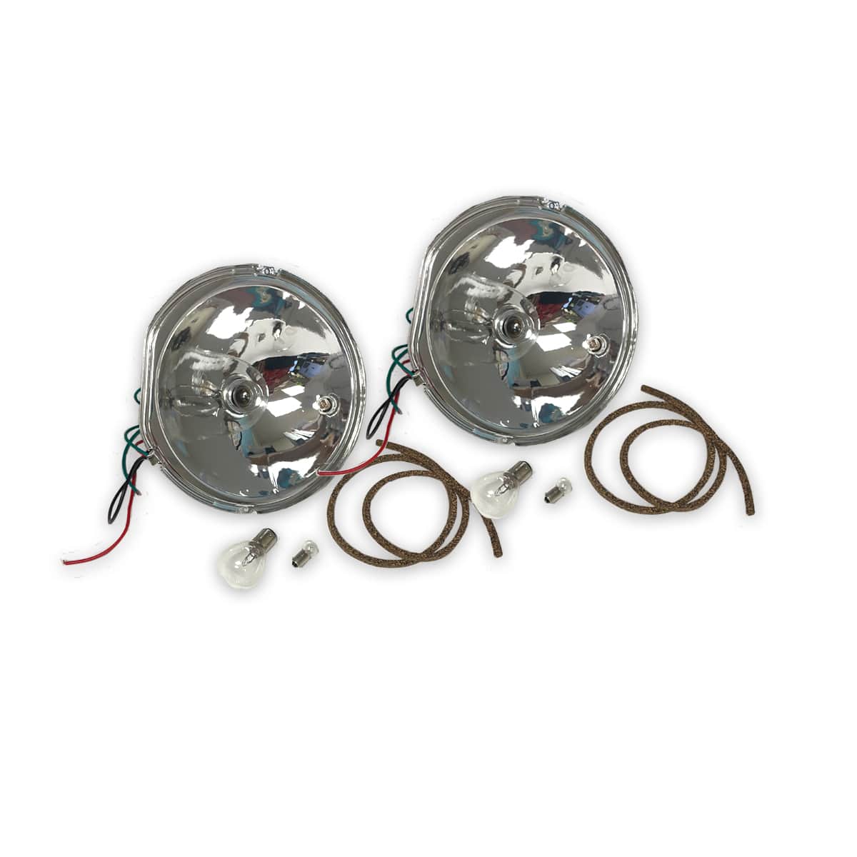 1937-1939 Headlight Reflector As Original 6 and 12 volt bulbs included for Chevrolet and GMC Pickup and Big Truck
