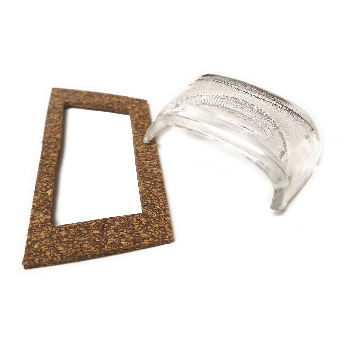 1940-1953 License Light Plastic Lens and Gasket 1940-46 Panel Suburban Pickup Truck Chevrolet and GMC Pickup Truck