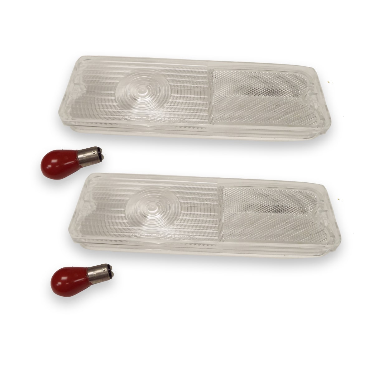 1967-1972 Fleetside and Blazer Taillight Lens Clear Plastic Chevrolet and GMC Pickup Truck