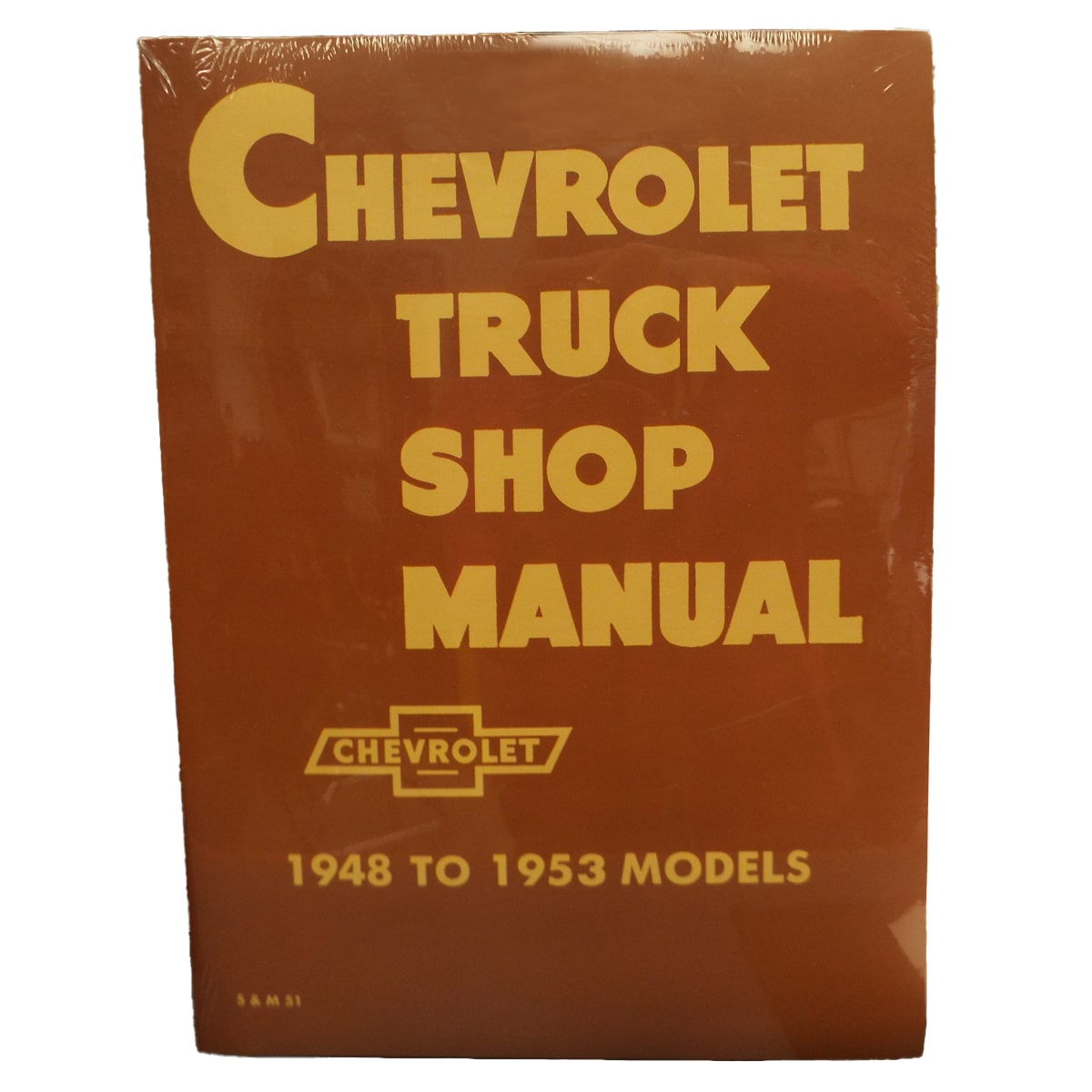 1948-1951 Shop Manual with 52 Supplement also 53 Chevrolet Pickup Truck