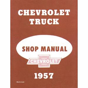 1957 Shop Manual Chevrolet Pickup Truck