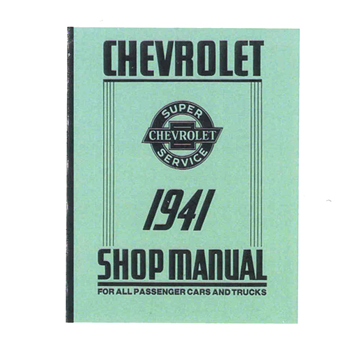 1941 Shop Manual Chevrolet Pickup Truck