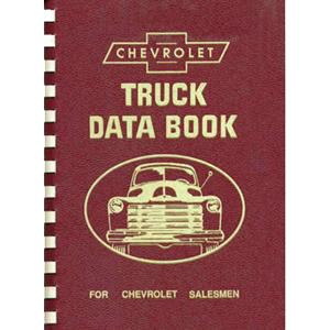 1949 Salesmans Pickup Truck Data Book Same for 1947-1953 Chevrolet and GMC Pickup Truck