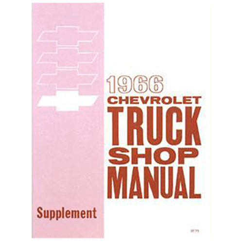 1965 Shop Manual Supplement To Larger 1963 Manual Chevrolet Pickup Truck