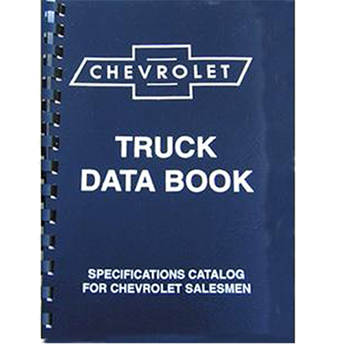 1954 Salesmans Pickup Truck Data Book Chevrolet and GMC Pickup Truck