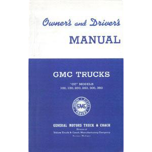 1941 Owners Manual GMC Pickup Truck