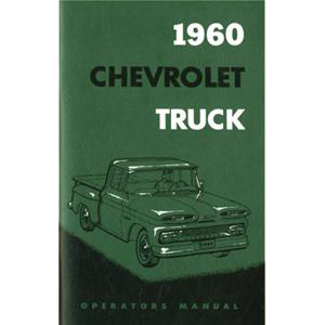 1960 Owners Manual Chevrolet Pickup Truck