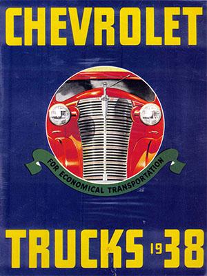1938 Sales Brochure Chevrolet Pickup Truck