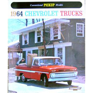 1964 Sales Bochures Chevrolet Pickup Truck