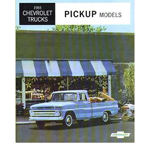 1965 Sales Brochures Chevrolet Pickup Truck