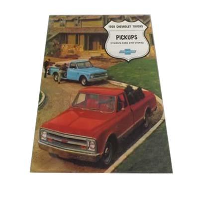 1968 Light Duty Sales Brochure Chevrolet Pickup Truck