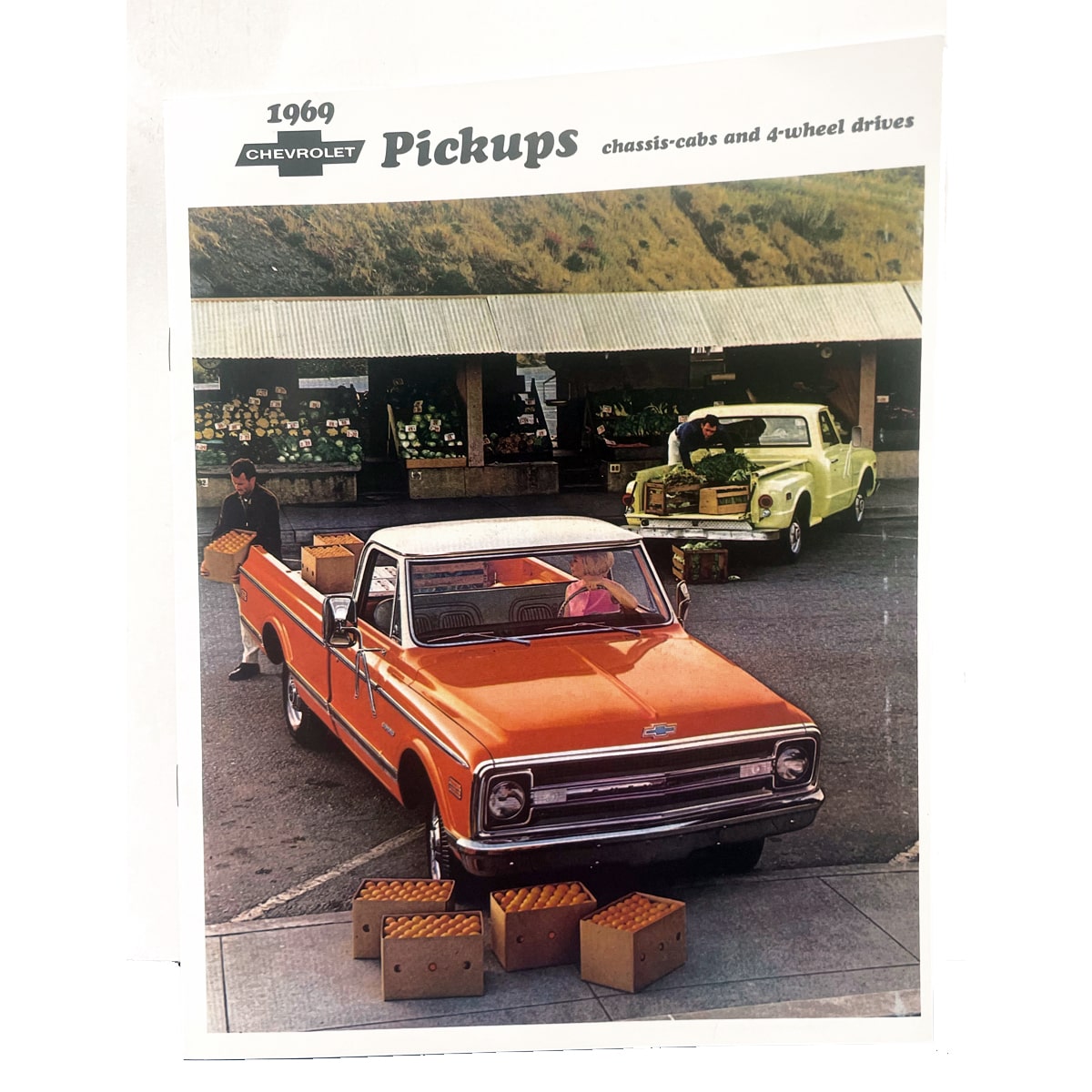 1969 Sales Brochure Chevrolet Pickup Truck