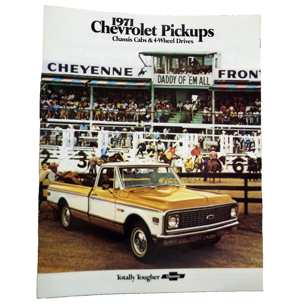 1971 Light Duty Sales Brochure Chevrolet Pickup Truck