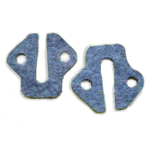 1937- Early 1955 Park Brake Cable Backing Plate Gaskets Chevrolet and GMC Pickup Truck