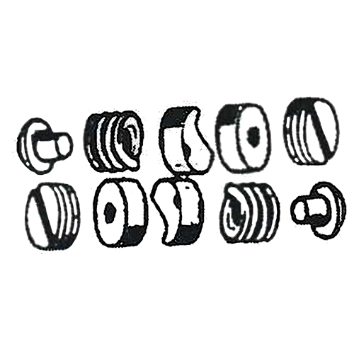 1929-1952 Drag Link Repair Kit 1/2 3/4 1 and 1 1/2 Ton Both Ends Chevrolet and GMC Pickup Truck