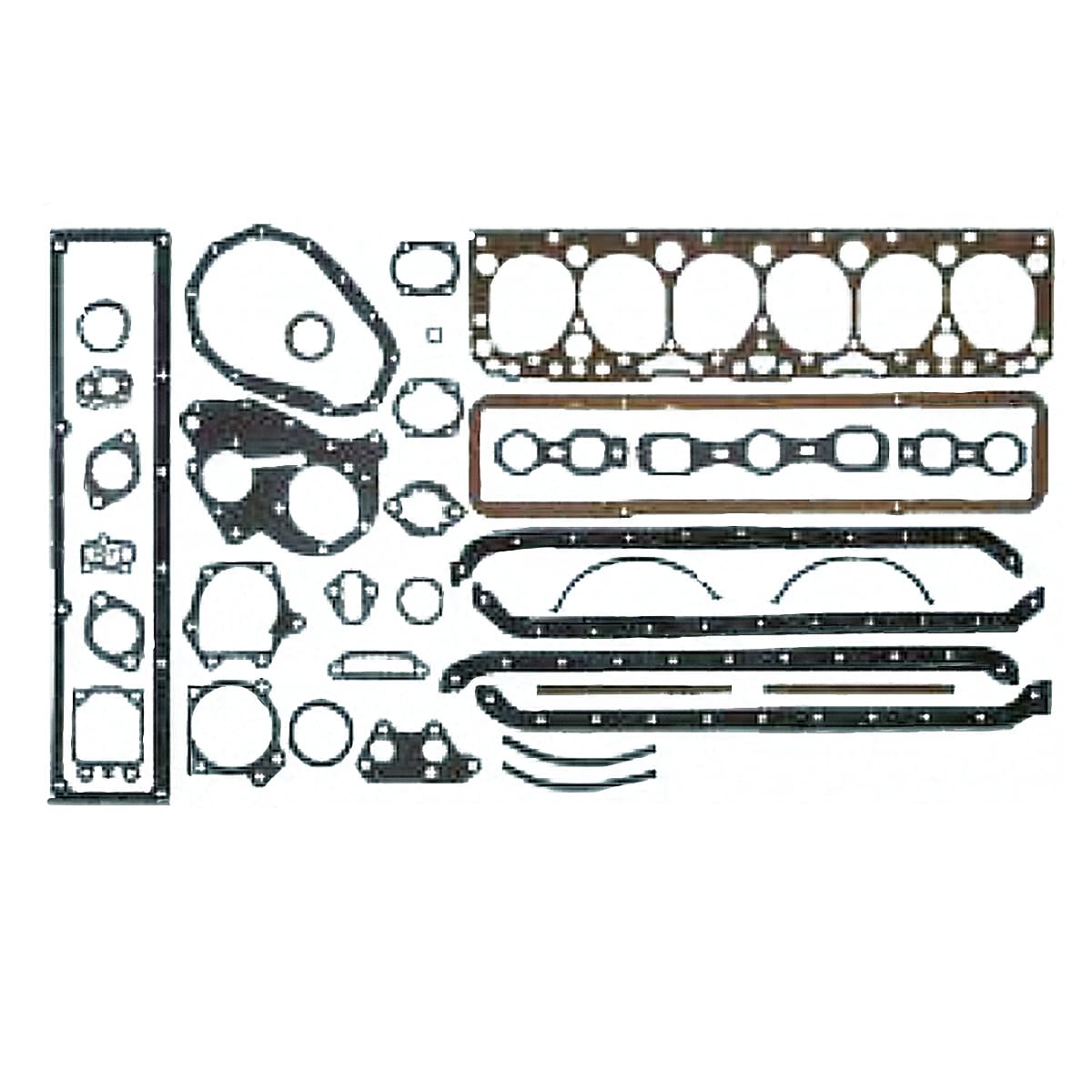 1954-1962 Engine Overhaul Gaskets (235) Chevrolet Pickup Truck