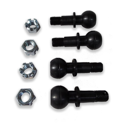 1934-1946 Tie Rod and Drag Link Balls Set of 4 Small Threaded Chevrolet and GMC Pickup Truck