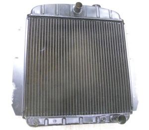 1955-1959 Radiator New Reproduction 4 Rows Of Tubes 6 & V8 W/Automatic Chevrolet Pickup Truck