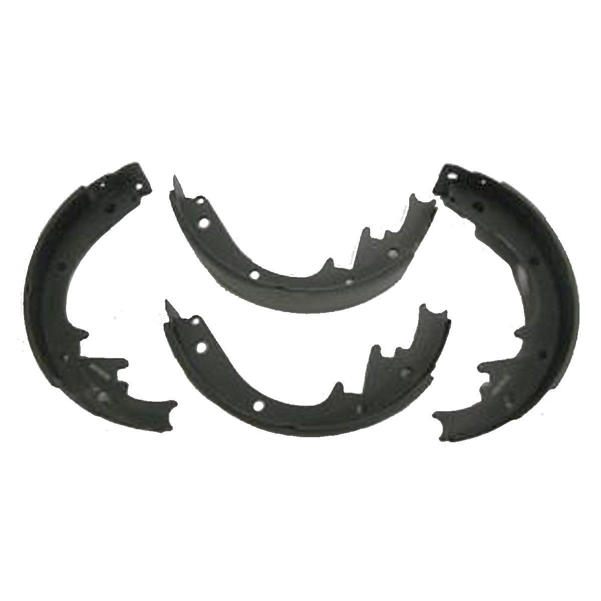 1965-1966 Rear 1-ton Brake Shoes With New Linings Chevrolet and GMC Pickup Truck MUST HAVE YOUR CORE