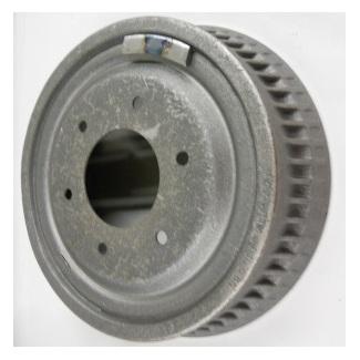 1971-1972 Rear Brake Drum 1/2-ton Chevrolet and GMC Pickup Truck