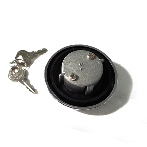 thumbnail image 2 of OER Locking Gas Cap For 1967-68 Camaro – Black & Chrome With Chevy Bowtie Emblem 2 of 5