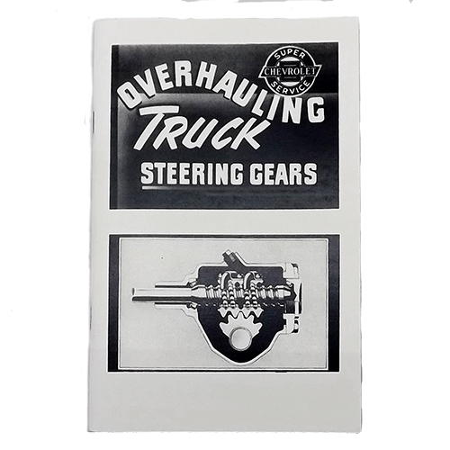 OVERHAULING THE CHEVY/GMC STEERING BOX