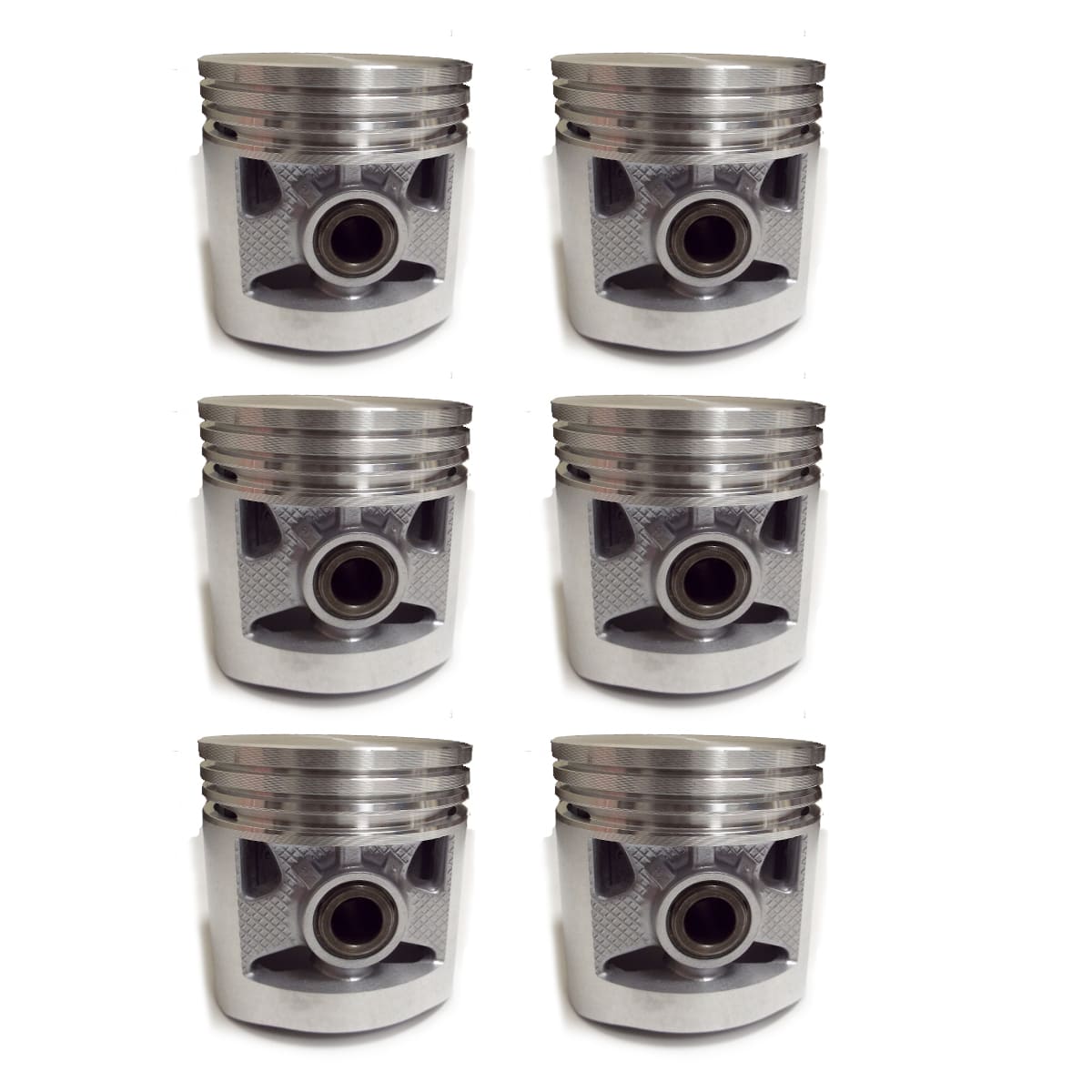 1954-1962 Piston 261 Oversize Includes Wrist Pin Set of 6 Chevrolet Pickup Truck