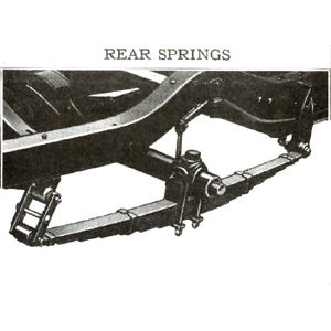 1955-1959 Rear Leaf Springs 2-Inch Wide Chevrolet and GMC Pickup Truck