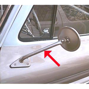1960-1966 Mirror Arm Outside Left Chevrolet and GMC Pickup Truck