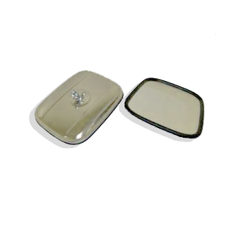 Gearhead Enterprises Pair Rectangular Exterior Mirrors For GMC Chevy Truck 1947-1972 – Black