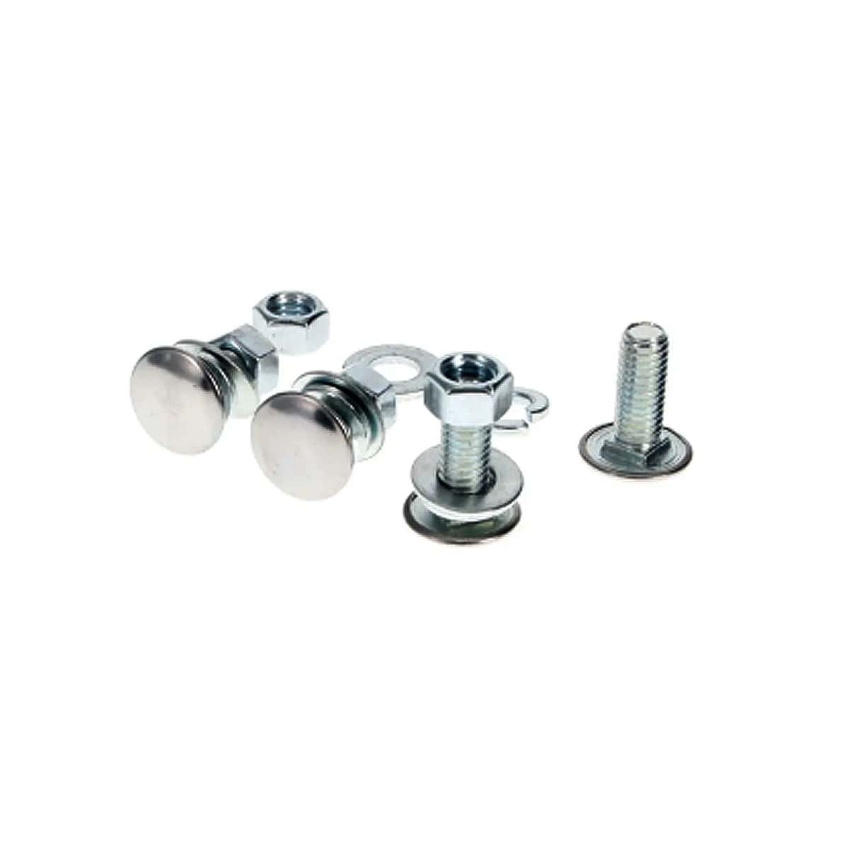 1967-1972 Bolt kit for License Tag rear Attaching Plate For MS213 & MS214 Rear Bumper Chevrolet and GMC Pickup Truck