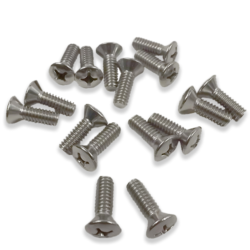 1955-1958 Cameo Top Rail Bolt Set Phillips Oval Head Stainless Chevrolet Cameo and GMC Suburban Carrier Pickup Truck