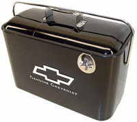 Vintage Chevrolet Beverage Cooler Black