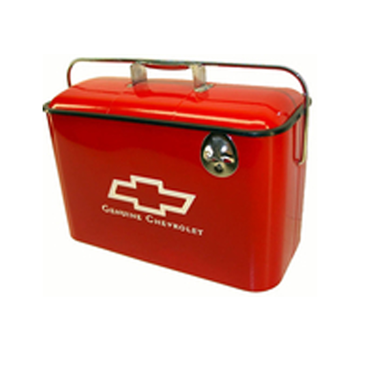 Vintage Chevrolet Beverage Cooler Red