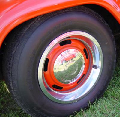 1967-1970 Rally Wheels 6 hole 15-inch x 8-inch Chevrolet and GMC Pickup Truck