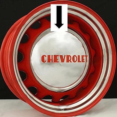1947-1953 Hub Cap For MST149 and MST150 Reproduction Ralley Wheels Chevrolet Pickup Truck