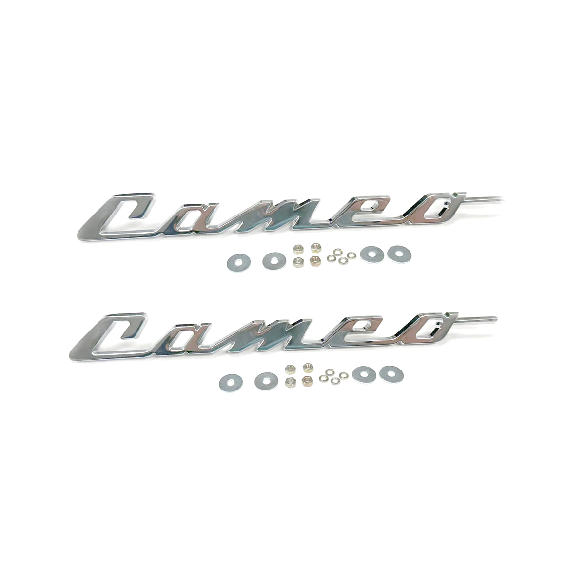 1957-1958 Chevrolet Cameo Bed Script Chrome Letters
