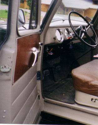 1954-1955 Interior Paint Pearl Beige Std. Cab Chevrolet and GMC Pickup Truck