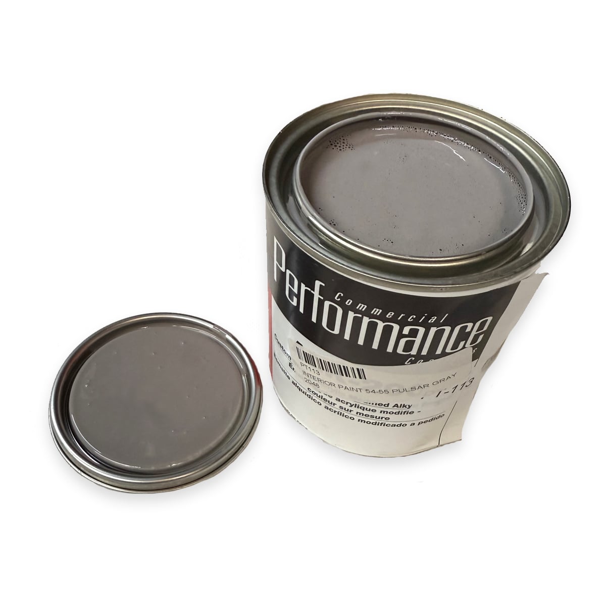 1954-1955 Interior Paint Pulsar Gray Deluxe Cab Chevrolet and GMC Pickup Truck