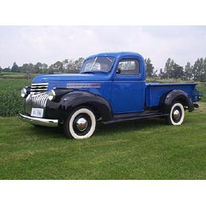 1936-1948 Exterior Paint Gallon Export Blue Chevrolet Pickup and Big Truck