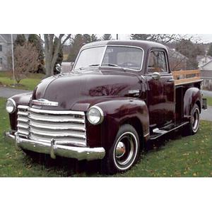 1947-1952 Exterior Paint Quart Cape Maroon Chevrolet Pickup and Big Truck