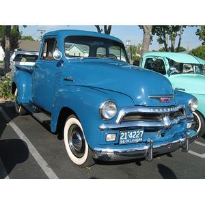 1953-1955 Exterior Paint Gallon Transport Blue Acrylic Enamel Chevrolet Pickup and Big Truck