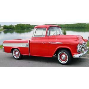 1955-1966 Exterior Paint Cardinal Red Gallon Chevrolet Pickup Truck