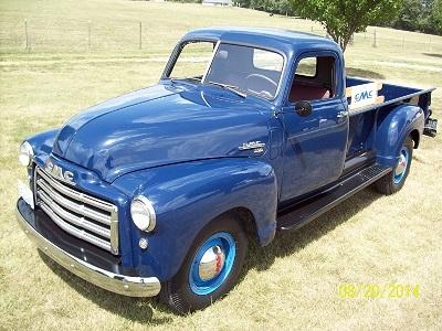 1938-1950 Exterior Paint Gallon Ferrara Blue GMC Pickup and Big Truck